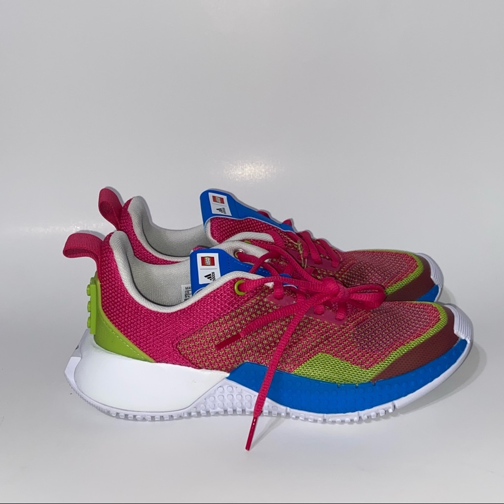 adidas Women's Athletic Shoes in Pink, Blue, Lime Green, White
